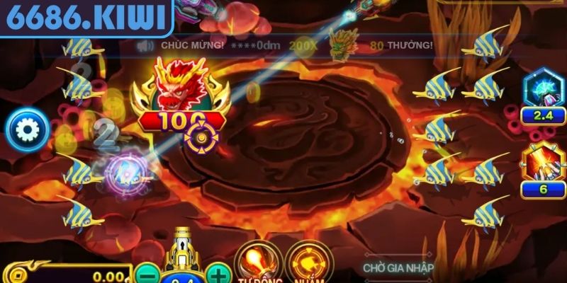 Bắn Cá Xèng 6686 - Trải Nghiệm Game Săn Thưởng Đỉnh Cao 3 Săn boss theo chiến thuật đánh dồn lực