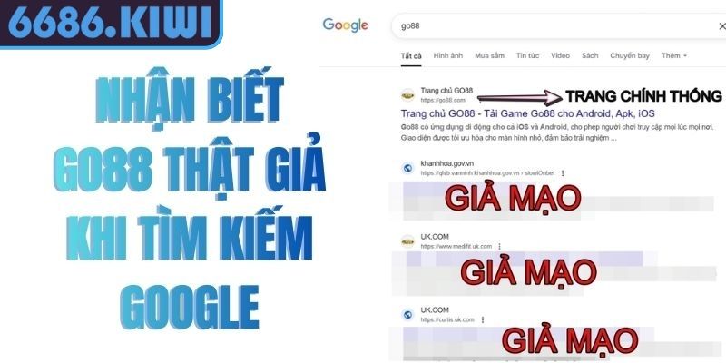 Thực trạng cảnh báo Go88 giả mạo và cách các trang giả len lỏi
