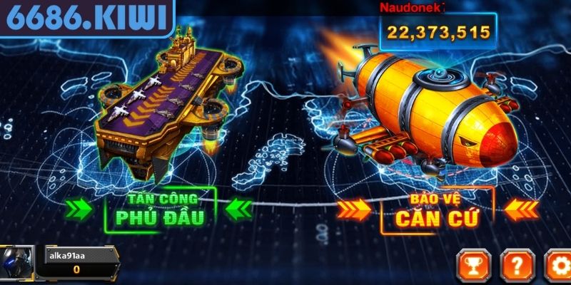 Đại Chiến B52 6686 - Siêu Phẩm Bắn Cá Chinh Phục Đại Dương 3 Khai thác “vùng vàng” trong bản đồ