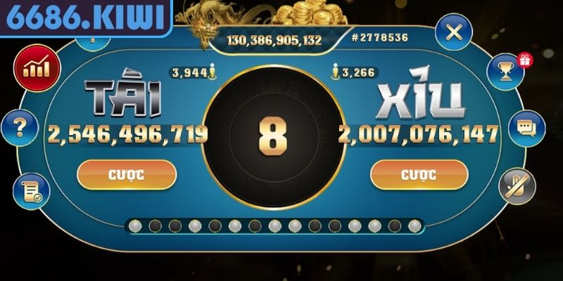 Tài Xỉu 6686 Online – Trò Chơi Cá Cược Thịnh Hành Nhất 3 Chiến thuật tối ưu cơ hội thắng tài xỉu online