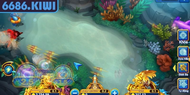 TP Bắn Cá Dễ Dàng 6686 - Mở Ra Thế Giới Đại Dương Sống Động 3 Kích hoạt combo đúng thời điểm